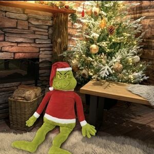 NWT Grinch Giant Christmas Jumbo Plush stuffed 48 inches Tall Surprise
